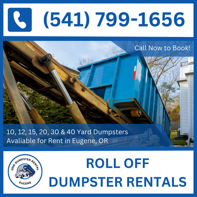 Top Roll-Off Dumpster Rentals in Eugene, Oregon - Home & Commercial - DDD Dumpster Rental Eugene